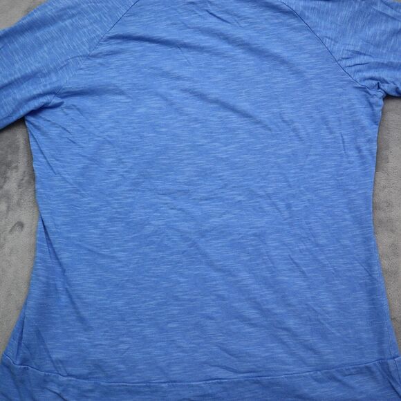 Columbia Hoodie Jacket Womens M Blue Workout Sweater Pullover Athletic - Picture 14 of 16